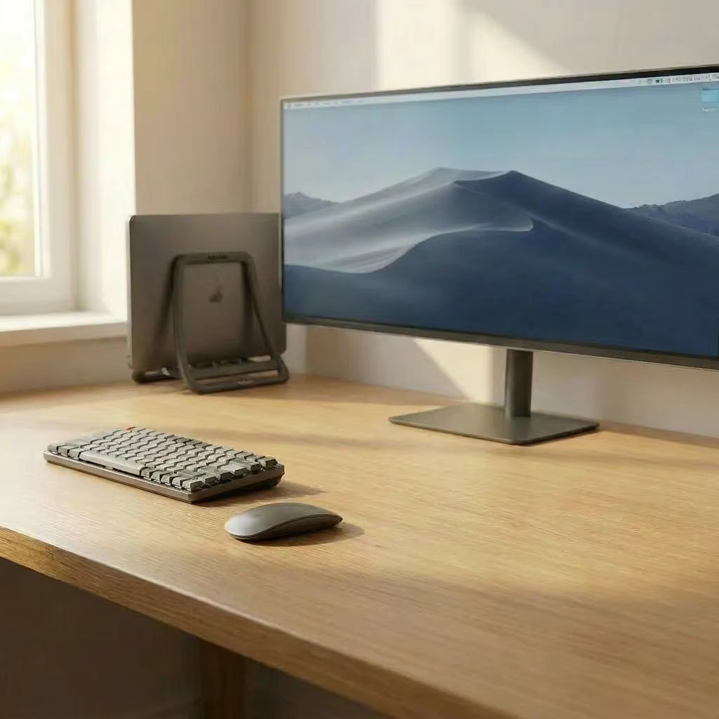 The Science of Nexstand K11 Vertical Laptop Stand - All Black Gravity Dock: Why Vertical Docking is Better for Your Laptop and Your Mind