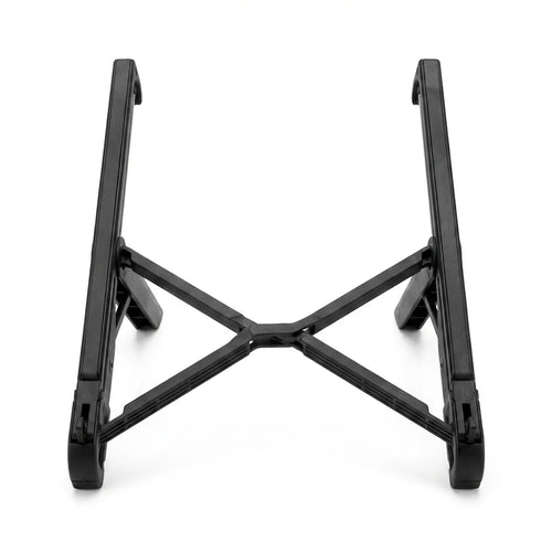 Nexstand K7 black compact laptop riser folded baton view