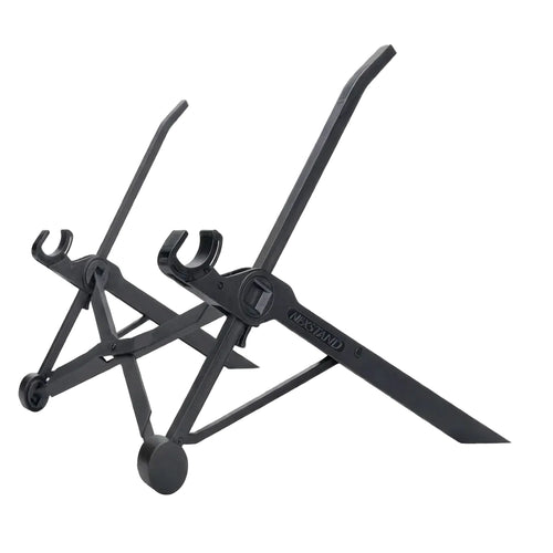 Nexstand K2 black adjustable laptop stand on white background