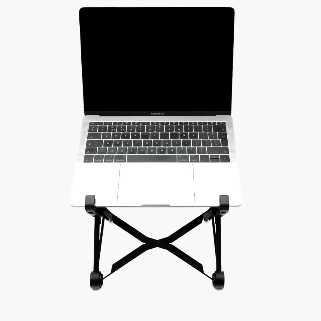 Nexstand K2 supporting a large workstation laptop with zero wobble