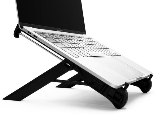Nexstand K7 one-step deployment mechanism for instant ergonomics